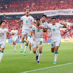 المنتخب العراقي يحقق الفوز على اندونيسيا في التصفيات الاسيوية المزدوجة